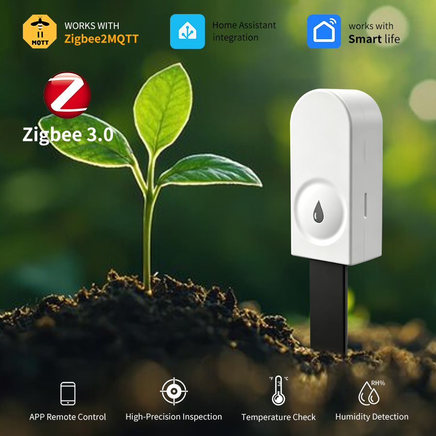 Plant Sensor - Smart Zigbee 3.0 Soil Tester Humidity