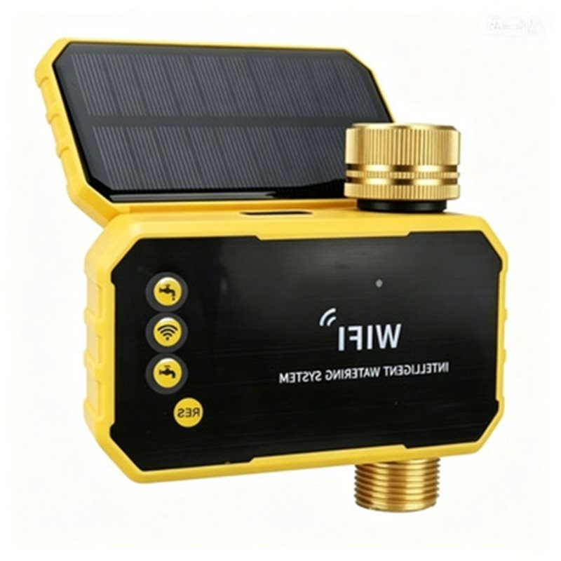 Smart Garden System - [NEW!A25P】 Solar Powered WIFI Irrigation Timing