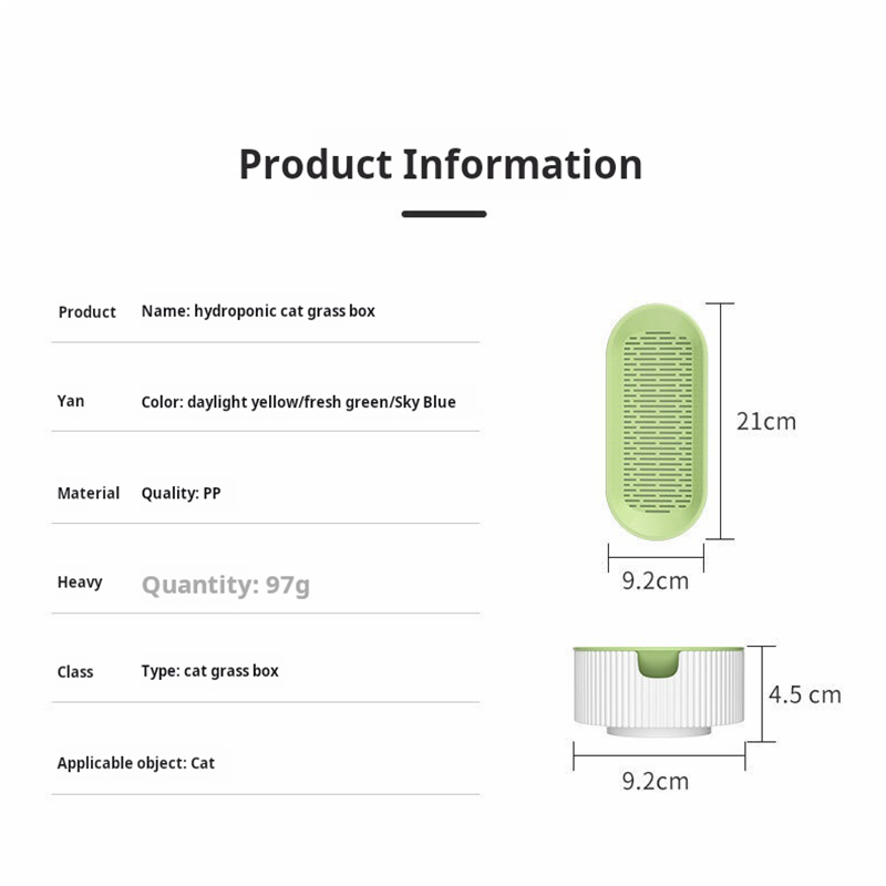 Easy Growth Hydroponic Cat Gra - Hydroponic Grow Pod 评论和价格
