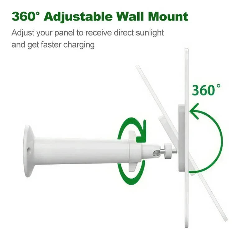 9.8ft Extension Cord Solar Cha - Garden Camera 评论和价格