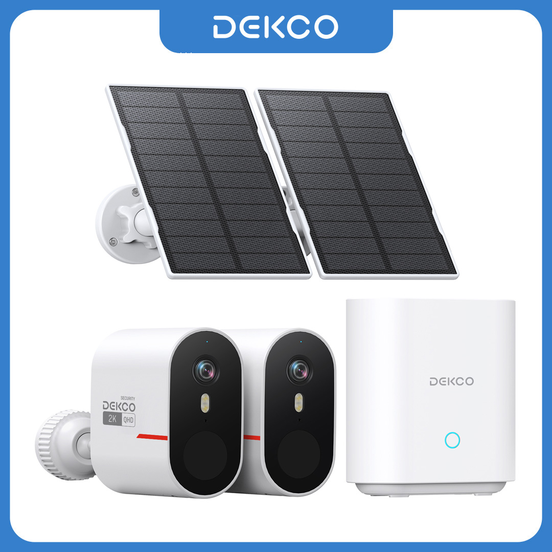 Dekco 3MP WiFi Solar Camera Sy - Garden Camera 评论和价格