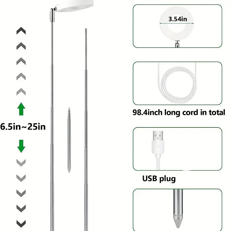 LED Grow Light Full Spectrum P - Indoor Garden Kit 评论和价格