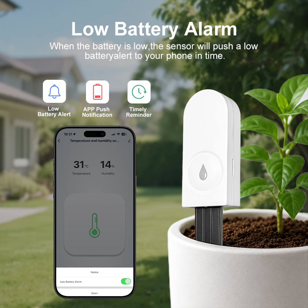 Zigbee 3.0 Soil Moisture Senso - Smart Garden System 评论和价格