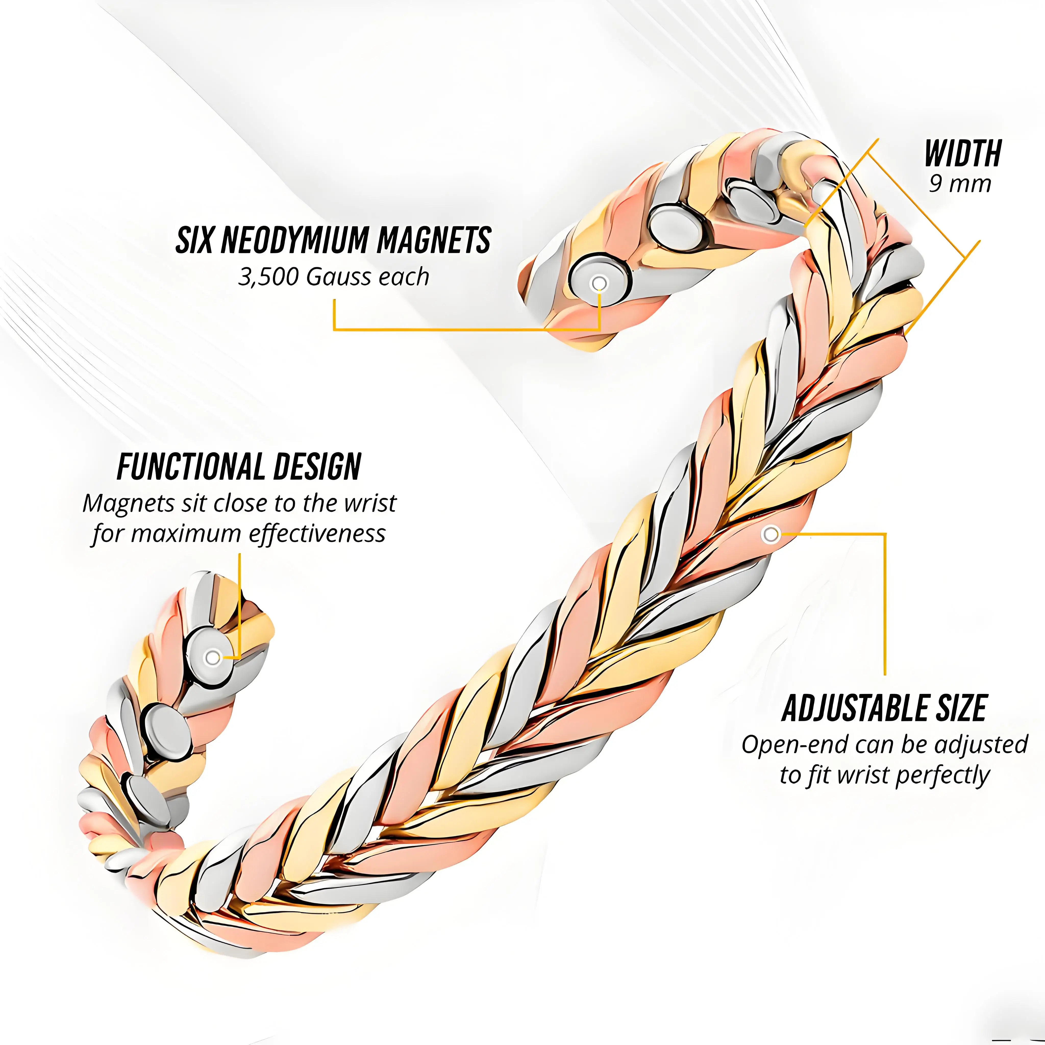 ARADOO Pure Copper Bracelets f - Plant Sensor 评论和价格