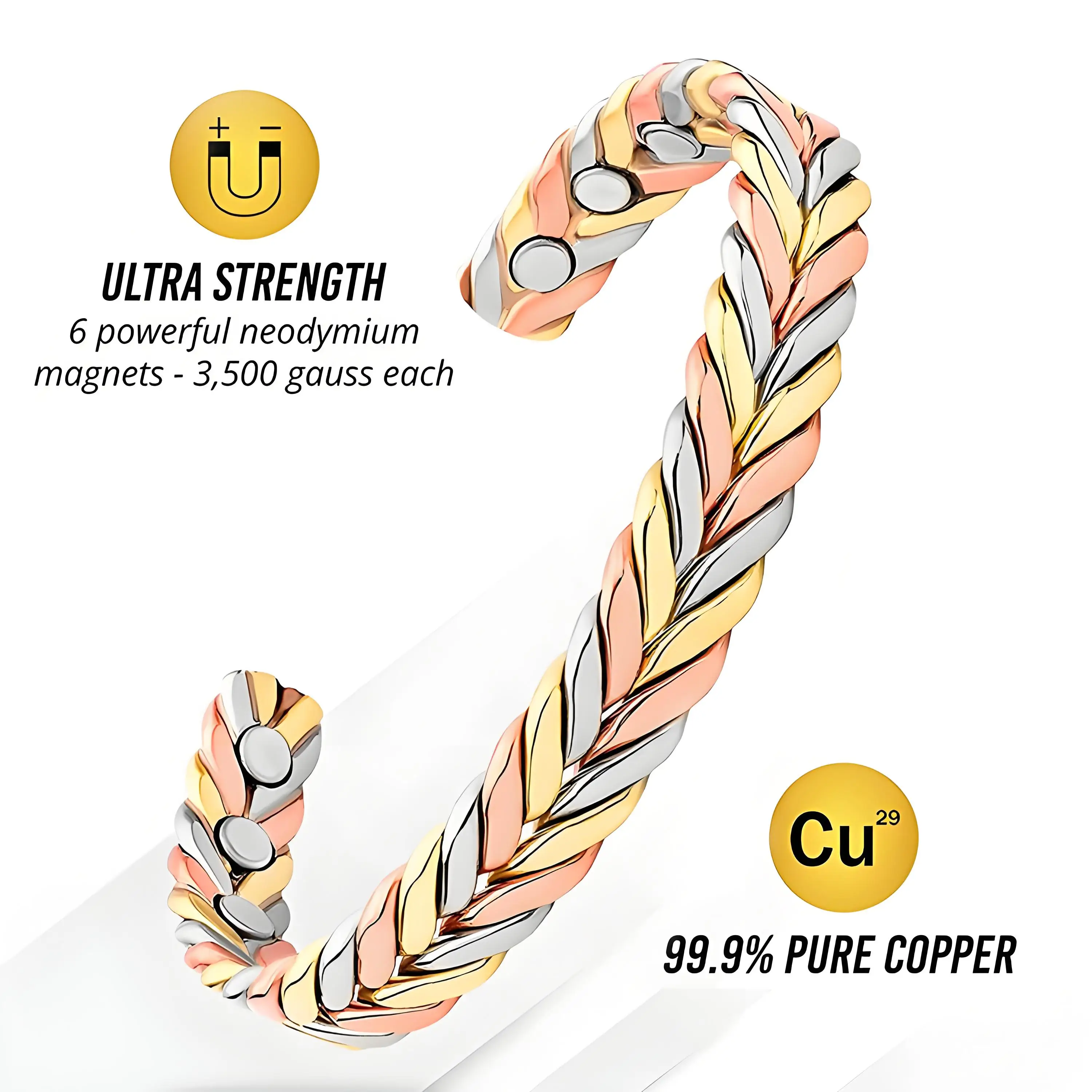 ARADOO Pure Copper Bracelets f - Plant Sensor 评论和价格
