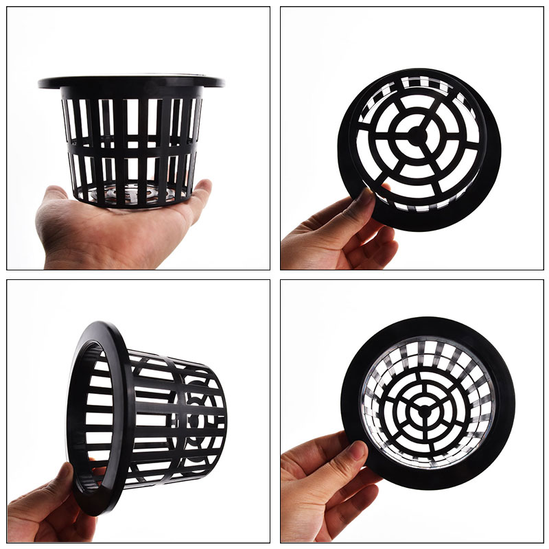 50Pcs Black White Soilless Mes - Hydroponic Grow Pod 评论和价格