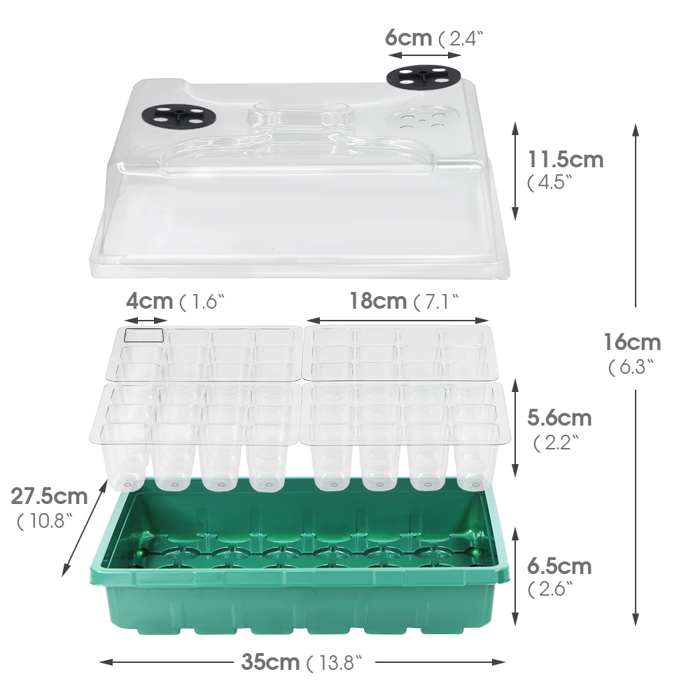 Warm Seedlings Box Heating Mat - Indoor Garden Kit 评论和价格