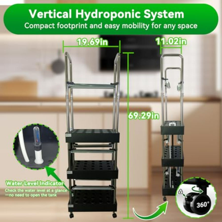 Indoor hydroponics growing sys - Smart Garden System 评论和价格