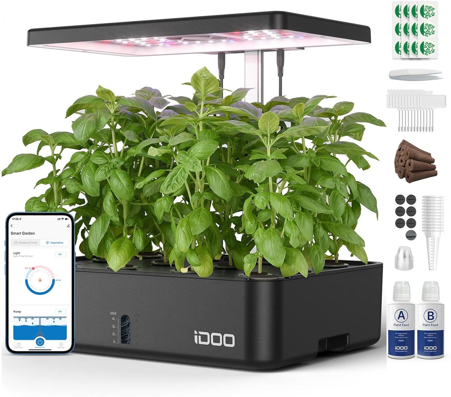 12 Pods WiFi Hydroponics Growi - Hydroponic Grow Pod 评论和价格