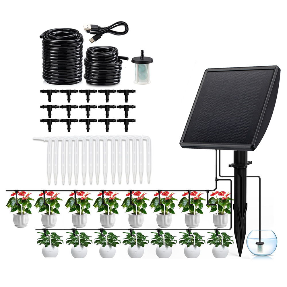 Solar Automatic Drip Irrigatio - Smart Garden System 评论和价格