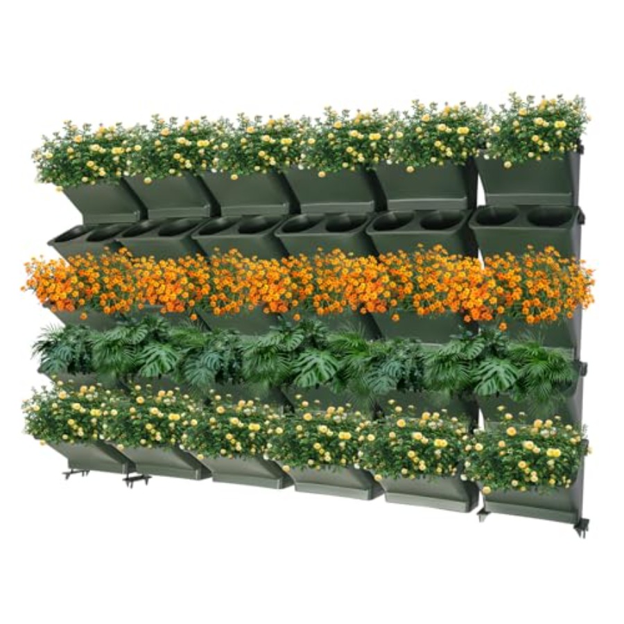Vertical Wall Planter For Balc - Self Watering Planter 评论和价格