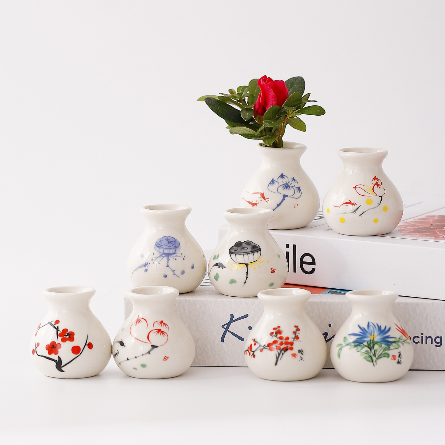Retro Ceramic Vase Flower Vase - Hydroponic Grow Pod 评论和价格
