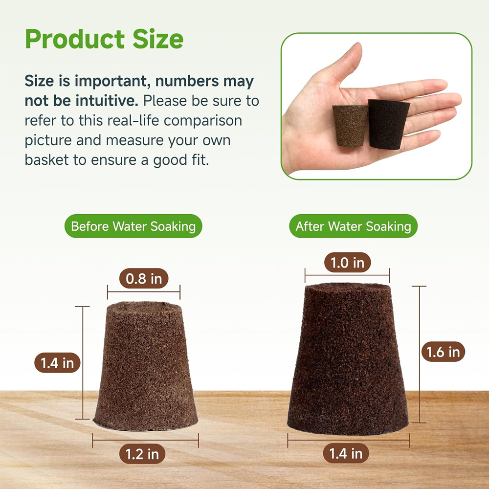 20 Hydroponic Growing Sponges, - Hydroponic Grow Pod 评论和价格